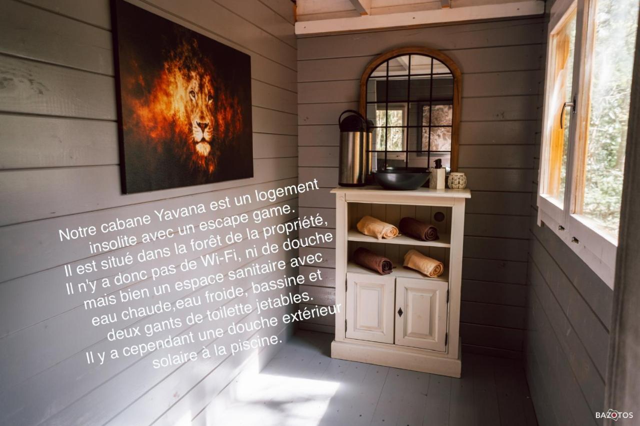 Cabane Insolite Avec Escape Game Saint-Évarzec Buitenkant foto