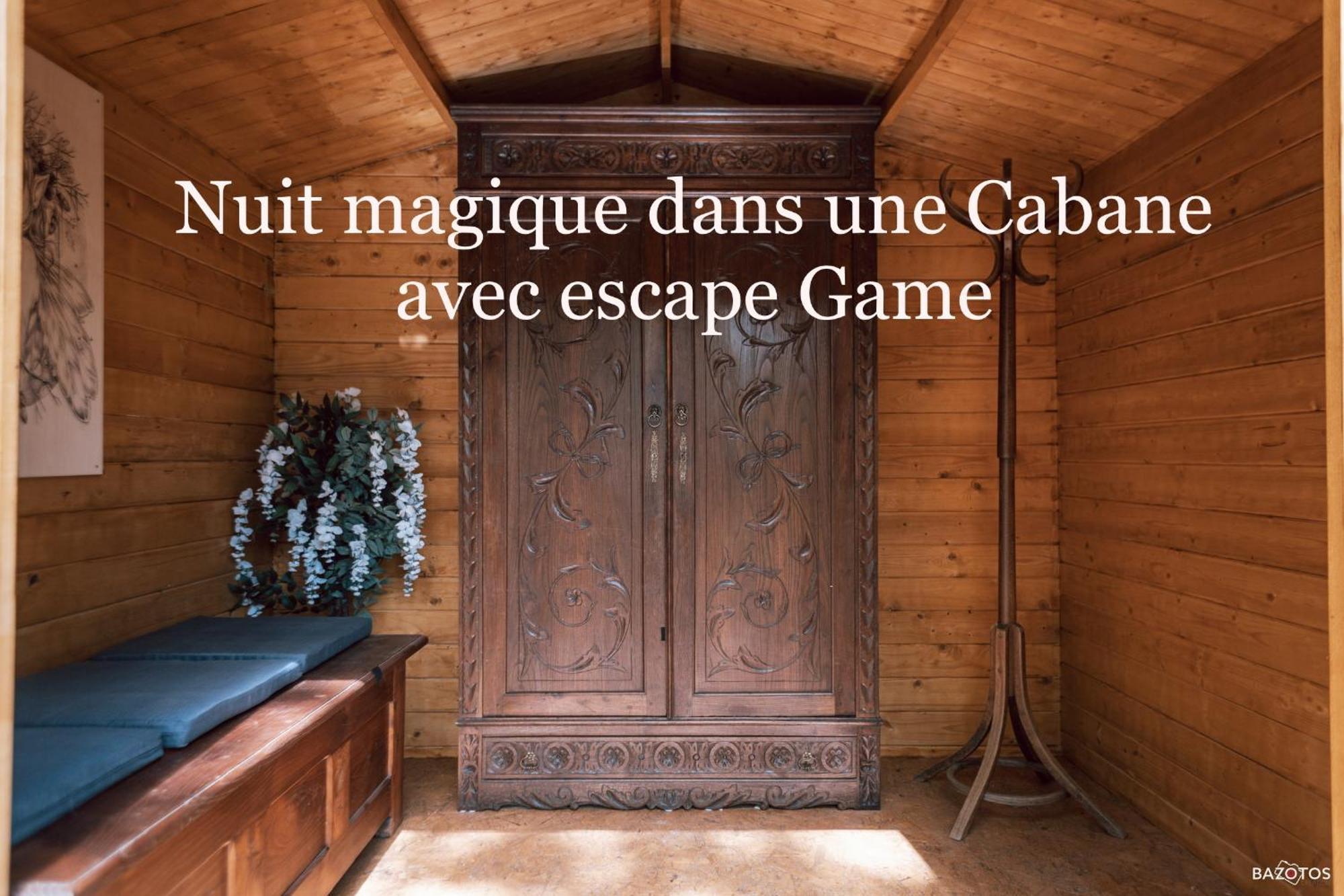 Cabane Insolite Avec Escape Game Saint-Évarzec Buitenkant foto