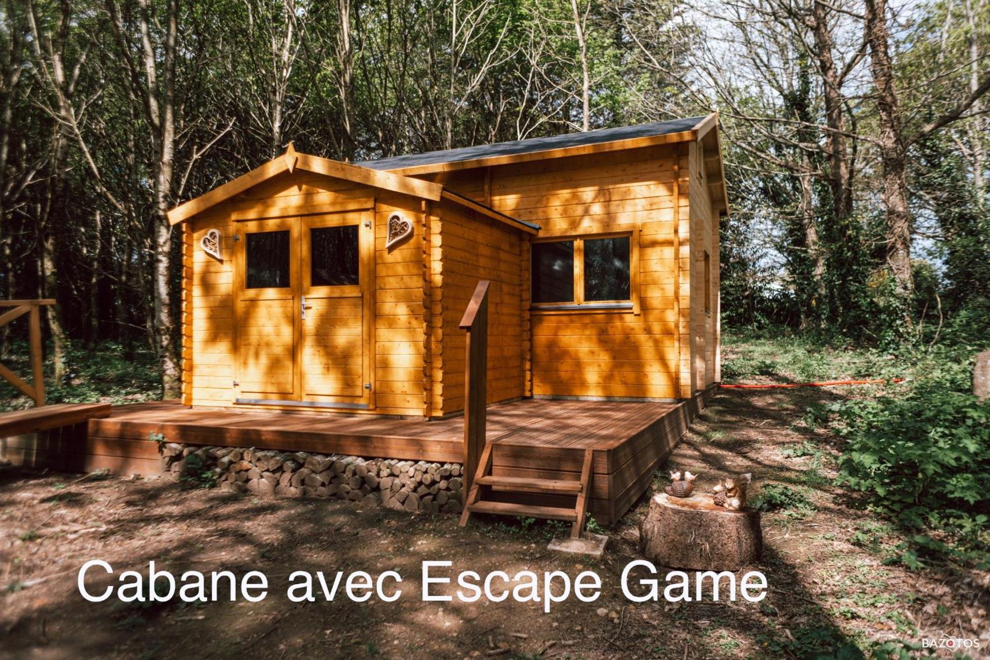 Cabane Insolite Avec Escape Game Saint-Évarzec Buitenkant foto